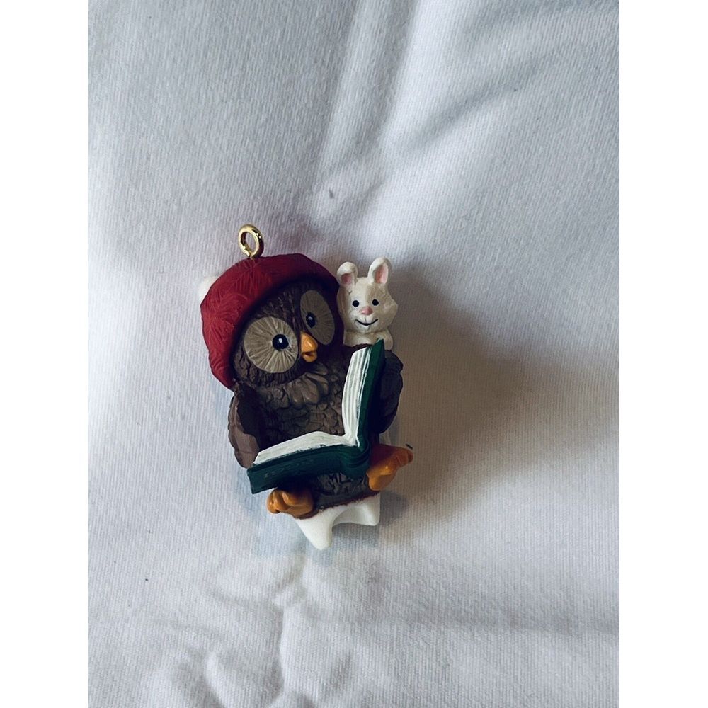 Hallmark Keepsake‎ "Owliver" Christmas Tree Ornament Vintage Pop Decorations
